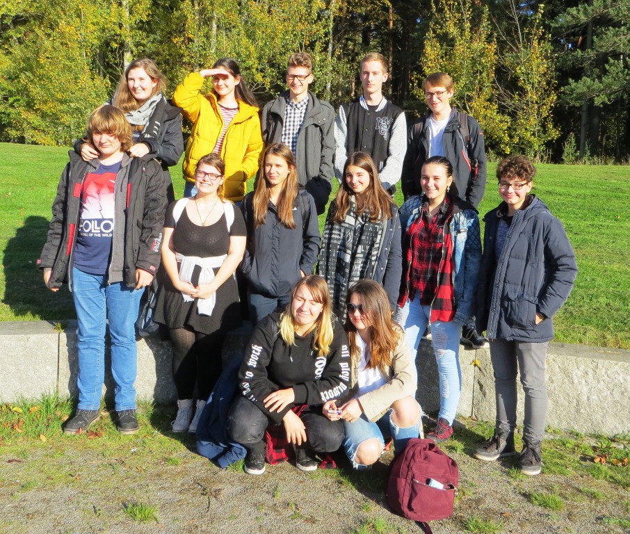 2017-11-27 Schüleraustausch (Schweden), Gruppenfoto